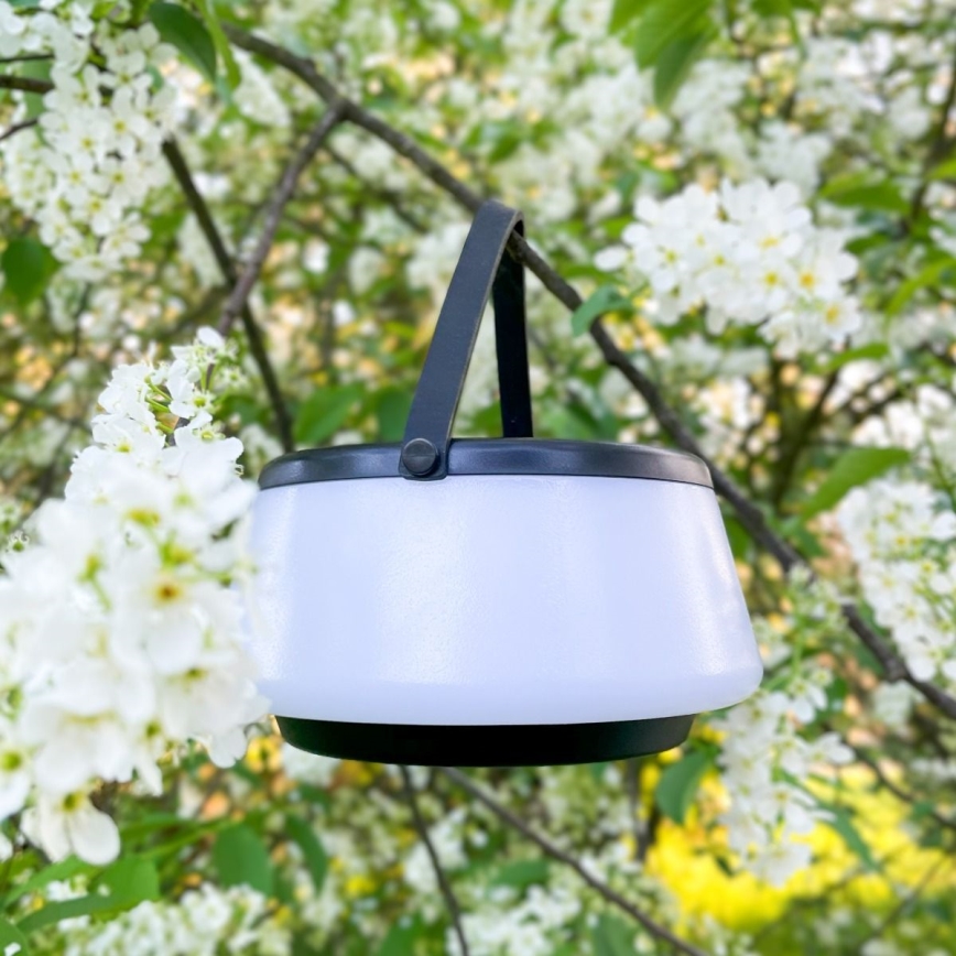 Zuma Line - LED Ljusreglerad solcell uppladdningsbar bordslampa LED/2,2W/2000 mAh IP44 svart