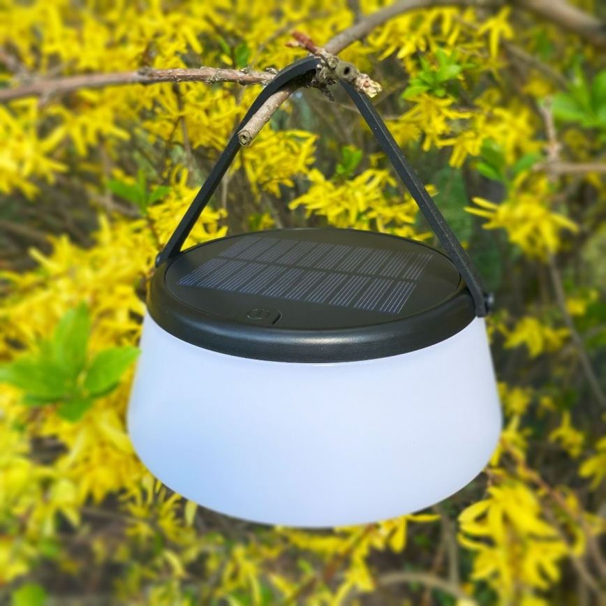 Zuma Line - LED Ljusreglerad solcell uppladdningsbar bordslampa LED/2,2W/2000 mAh IP44 svart