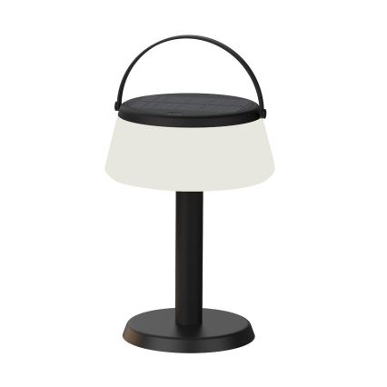 Zuma Line - LED Ljusreglerad solcell uppladdningsbar bordslampa LED/2,2W/2000 mAh IP44 svart