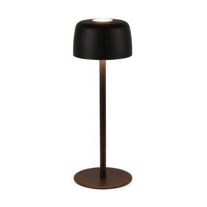 Zuma Line - LED Ljusreglerad uppladdningsbar bordslampa LED/2W/1200 mAh IP44 svart