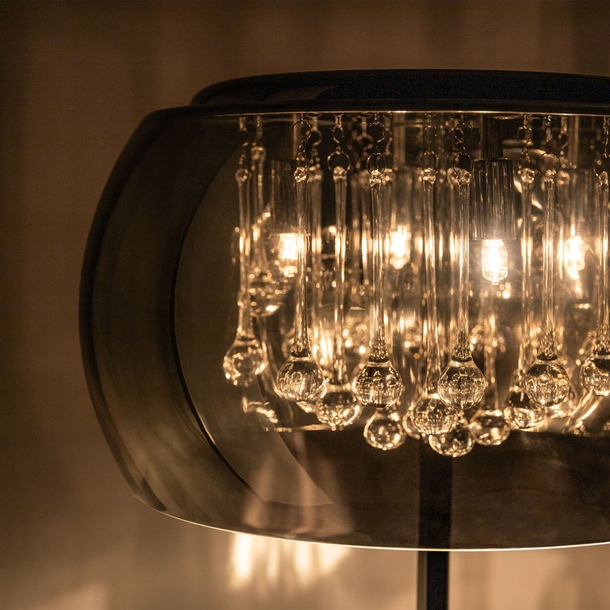 Zuma Line - Kristall golvlampa  4xG9/42W/230V
