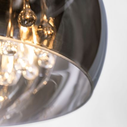 Zuma Line - Kristall golvlampa  4xG9/42W/230V