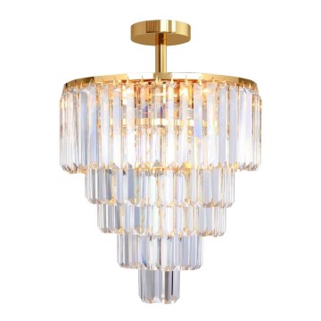 Zuma Line - Fäst ljuskrona 10xE14/40W/230V guld