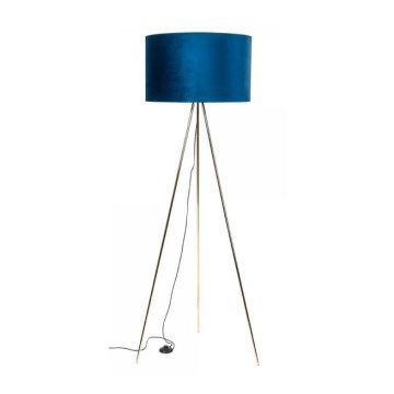 Zuma Line - Golvlampa  1xE27/40/230V blå 
