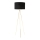 Zuma Line - Golvlampa  1xE27/40/230V svart 