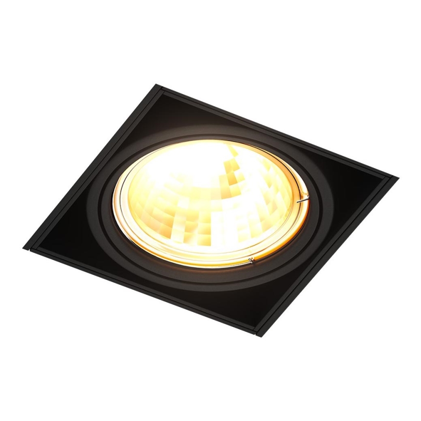 Zuma Line - Infälld belysning  1xGU10/50W/230V svart