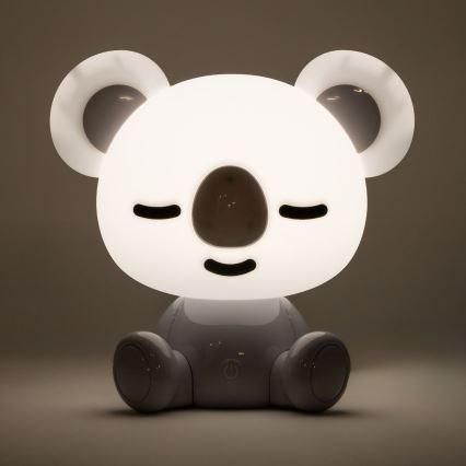 Zuma Line - LED Ljusreglerad children's beröring bordslampa LED/3W/230V koala grå