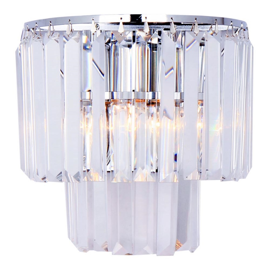 Zuma Line - Kristall vägglampa  2xE14/40W/230V