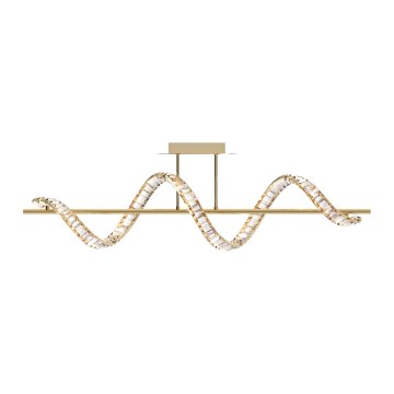 Zuma Line - LED dimbar kristallkrona på stång LED/24,5W/230V 2700-6000K + fjärrkontroll