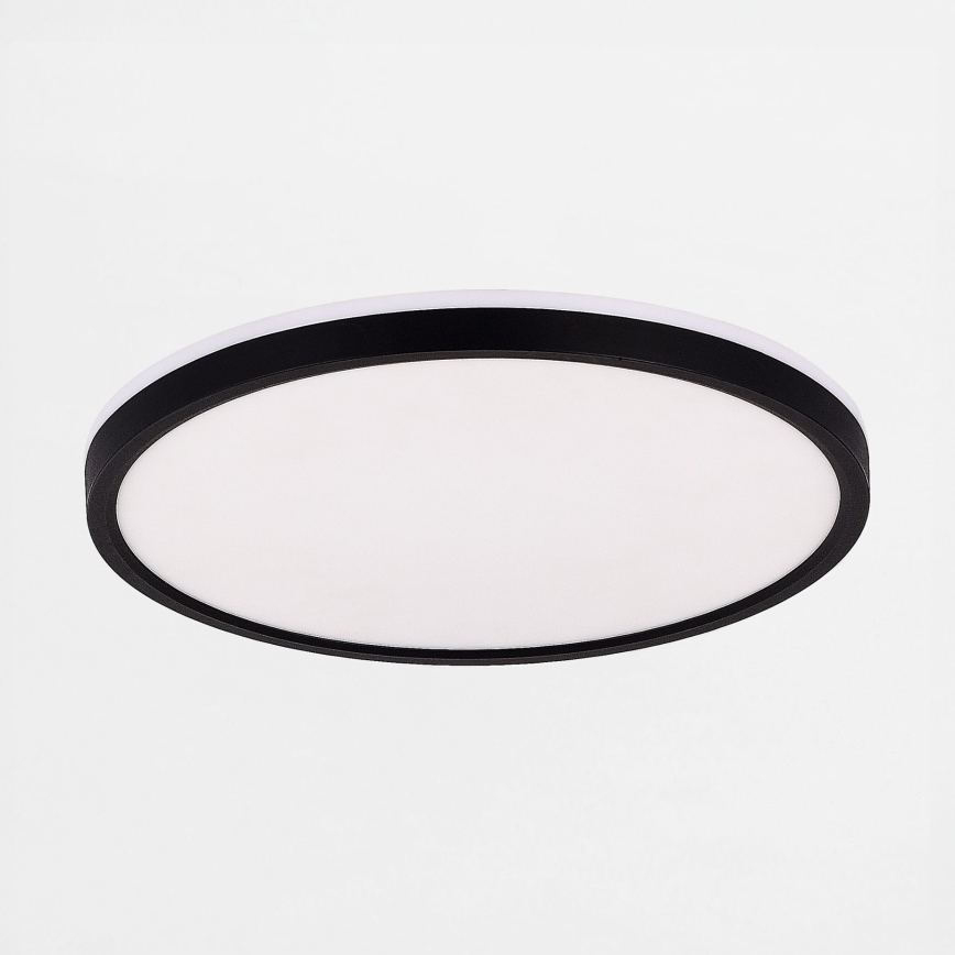Zuma Line - LED Dimbar taklampa LED/26,5W/230V + LED/6,5W 3000/4000/5500K diameter 32 cm svart