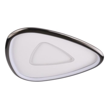 Zuma Line - LED Dimbar taklampa LED/27W/230V 3000K svart skinande krom