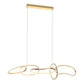 Zuma Line - LED dimbar taklampa LED/56W/230V guld
