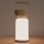Zuma Line - LED Dimbart uppladdningsbart skrivbordslampa LED/3W/1200 mAh 3000/4000/6500K IP44 brun