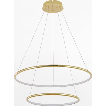 Zuma Line - LED ljuskrona med textilsladd LED/40W/230V guld