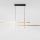 Zuma Line - LED ljuskrona med textilsladd LED/42W/230V 3000/4000/6000K guld