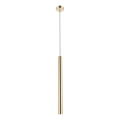 Zuma Line - LED ljuskrona med textilsladd LED/5W/230V guld