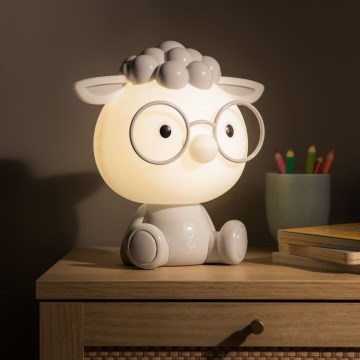 Zuma Line - LED Ljusreglerad children's beröring bordslampa LED/3W/230V får grå