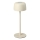 Zuma Line - LED Ljusreglerad uppladdningsbar bordslampa LED/2W/1200 mAh IP44 grädde