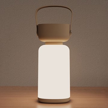Zuma Line - LED Ljusreglerad uppladdningsbar bordslampa LED/3W/1200 mAh 3000/4000/6500K IP44 brun