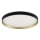 Zuma Line - LED RGBW Ljusreglerad vägglampa för badrum LED/32W/230V + LED/8W 3000-6000K IP44 svart/guld + fjärrkontroll