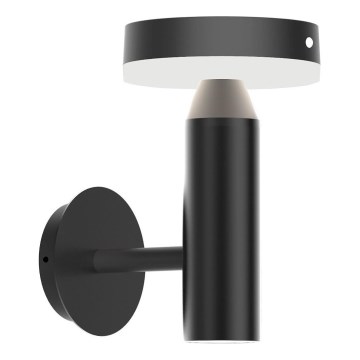 Zuma Line - LED Solcell vägg lampa med en rörelse- och skymningssensor LED/4,5W/2000 mAh IP44 svart