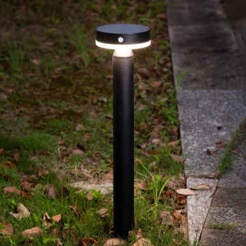 Zuma Line - LED solcellslampa med en rörelse- och skymningssensor LED/4,5W/2000 mAh IP44 svart