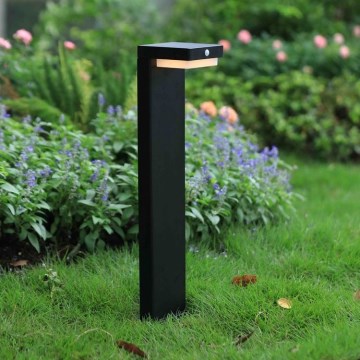 Zuma Line - LED solcellslampa med en rörelse- och skymningssensor LED/4,5W/2000 mAh IP44 svart