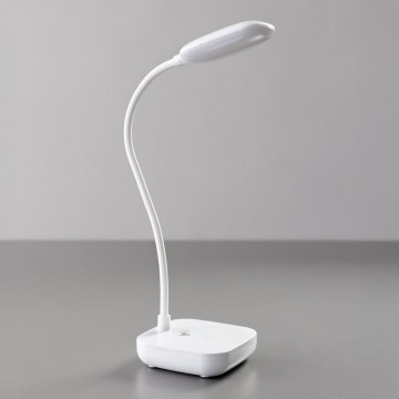 Zuma Line - LED Uppladdningsbar bordslampa LED/7W/1200 mAh 3000/4500/6000K vit