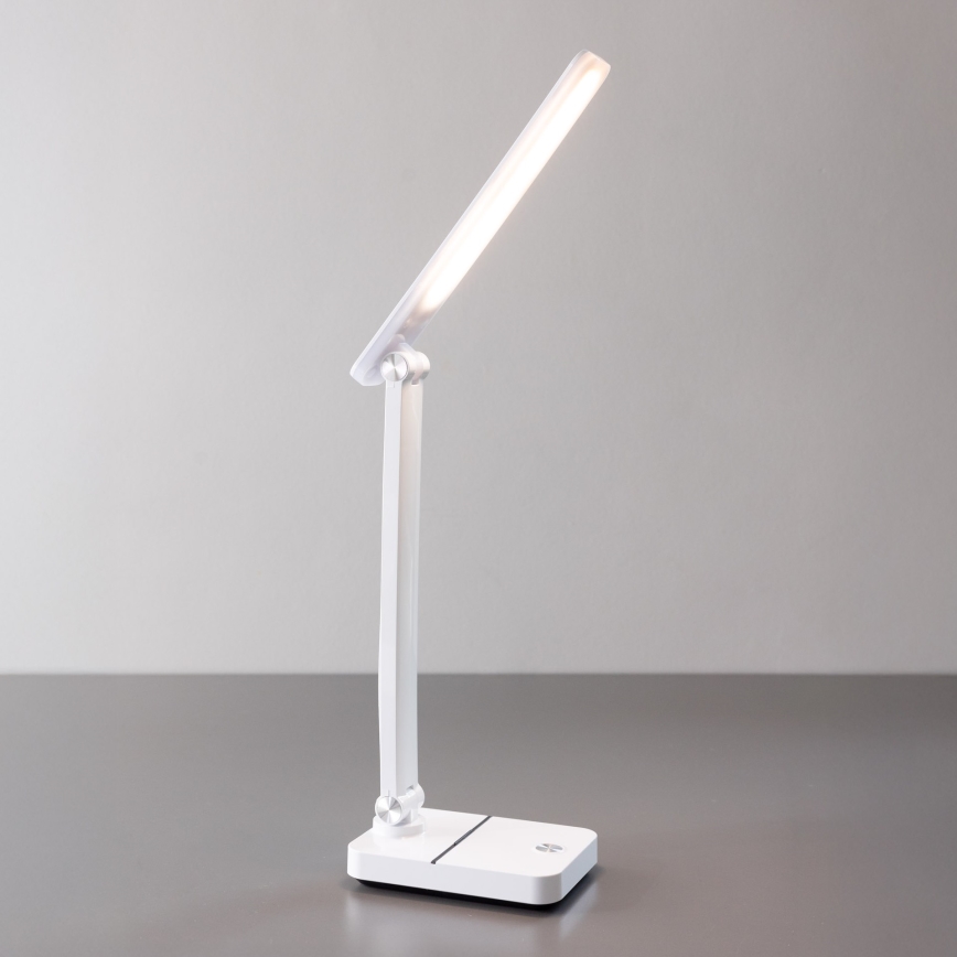 Zuma Line - LED Uppladdningsbar bordslampa LED/8W/1200 mAh 3000/4500/6000K vit