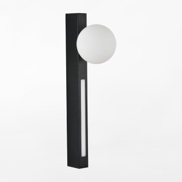 Zuma Line - LED väggbelysning 1xG9/40W/230V + LED/6W svart