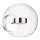 Zuma Line - LED väggbelysning LED/5W/230V skinande krom