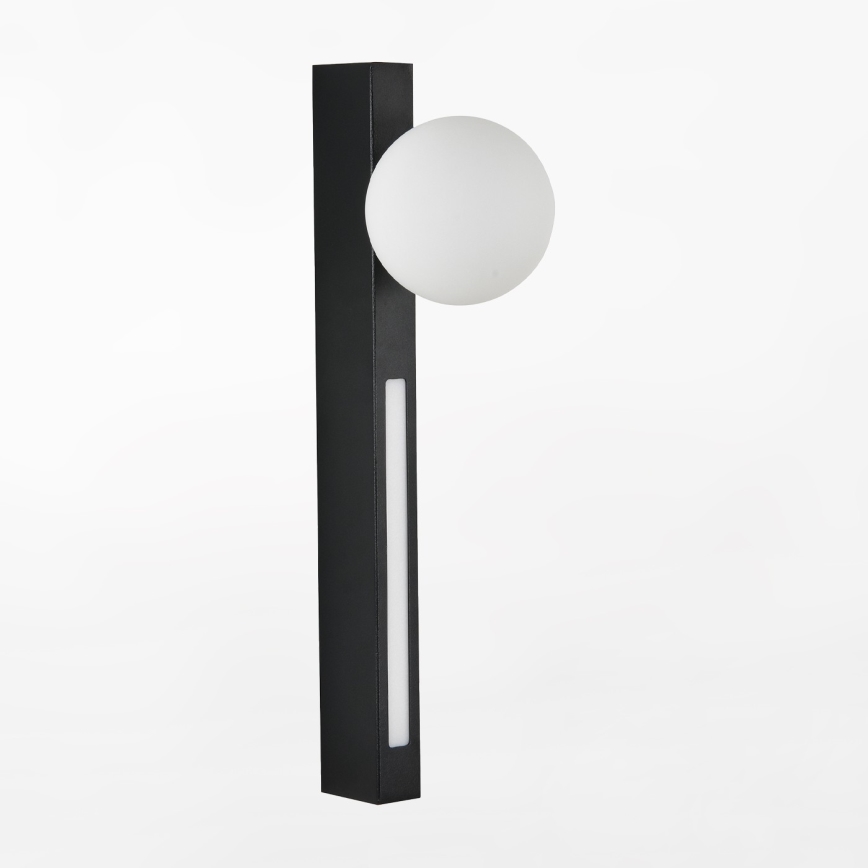 Zuma Line - LED Vägglampa 1xG9/40W/230V + LED/6W svart