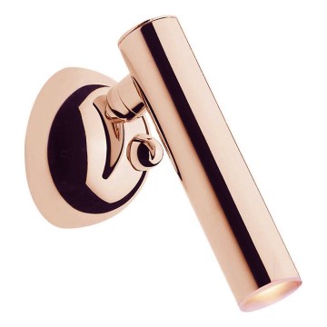 Zuma Line - LED väggspot LED/5W/230V guldfärgad