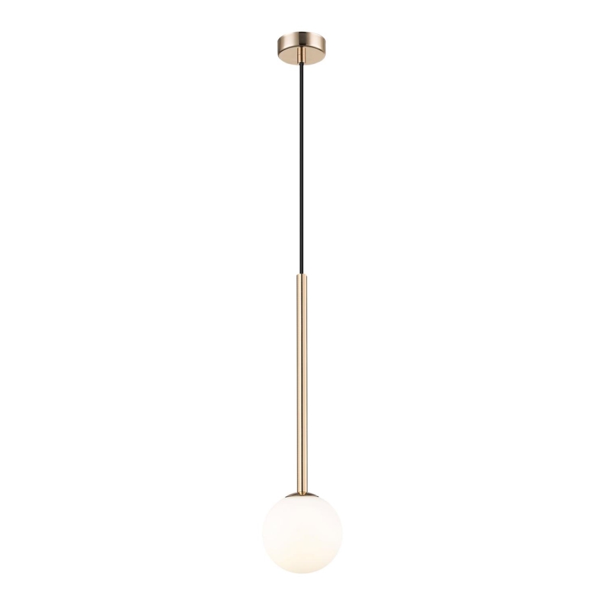 Zuma Line - Ljuskrona med textilsladd 1xG9/4W/230V guld