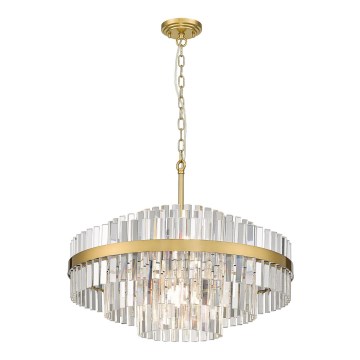 Zuma Line - Ljuskrona på kedja 12xG9/28W/230V diameter 60 cm guld