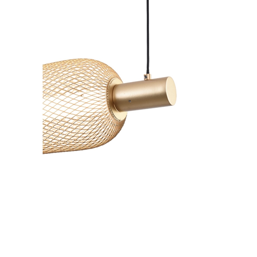Zuma Line - LED-dimbar takpendel på vajer LED/27W/230V 3000-5700K guld + fjärrkontroll