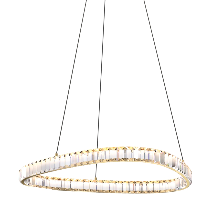 Zuma Line - LED dimbar kristallkrona på kabel LED/25W/230V 2700-6000K + fjärrkontroll