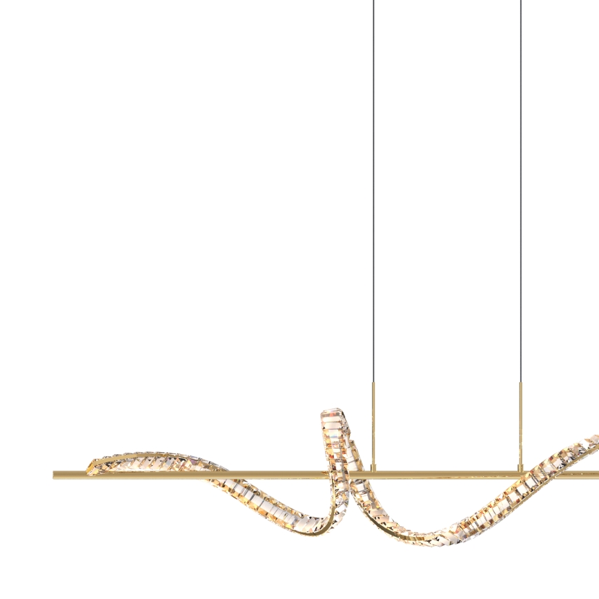 Zuma Line - LED dimbar kristallkrona på kabel LED/24,5W/230V 2700-6000K + fjärrkontroll