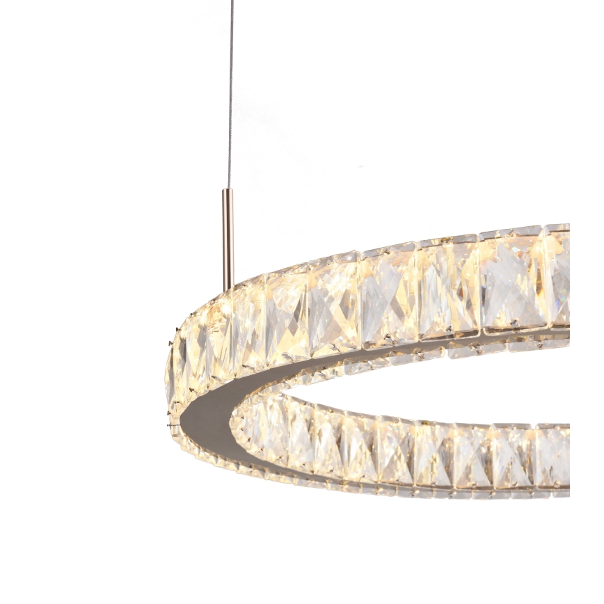 Zuma Line - LED-ljuskrona på vajer LED/36W/230V roséguld