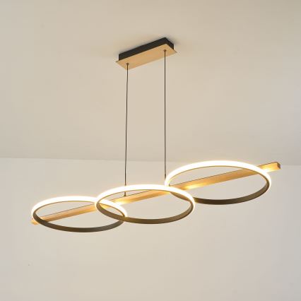 Zuma Line - LED ljusreglerad ljuskrona på textilsladd LED/35W/230V