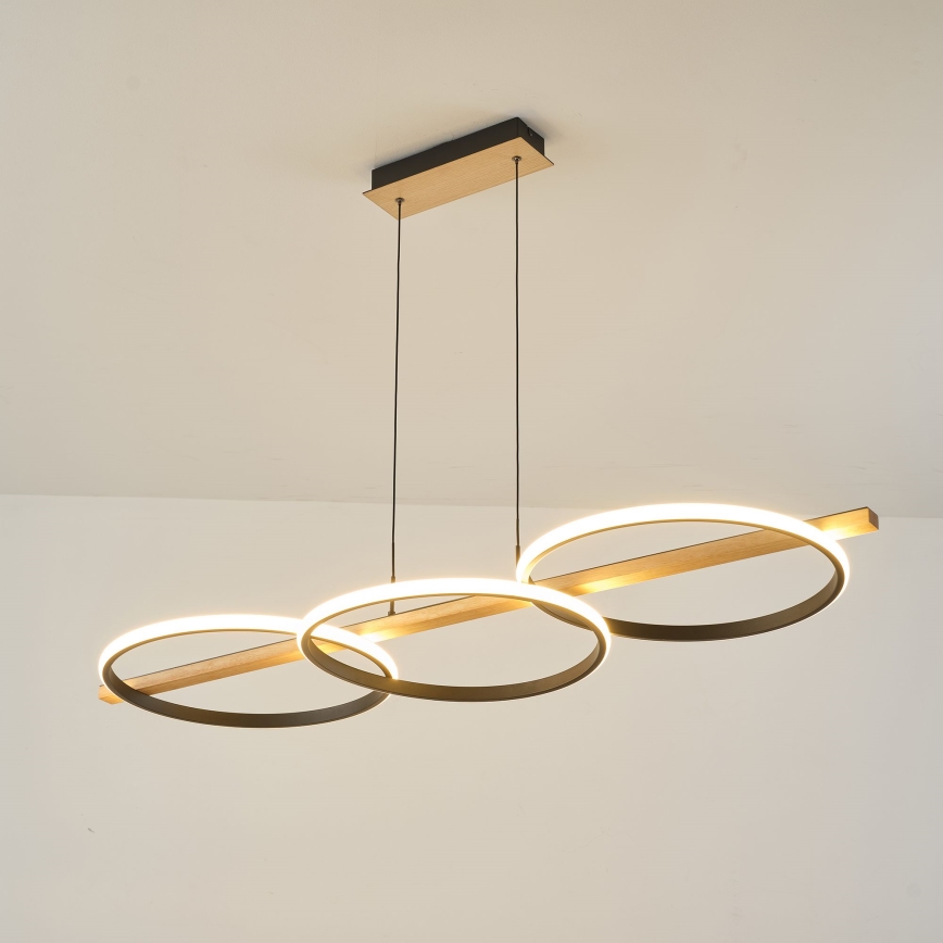 Zuma Line - LED ljusreglerad ljuskrona på textilsladd LED/35W/230V