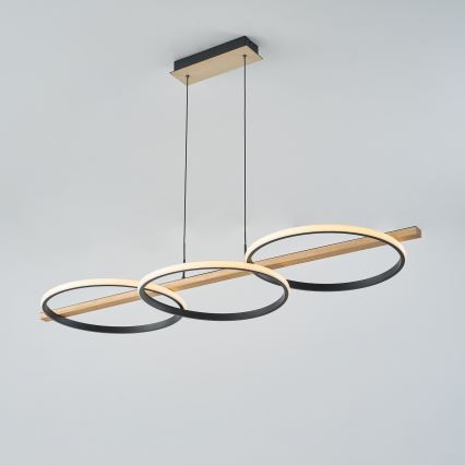 Zuma Line - LED ljusreglerad ljuskrona på textilsladd LED/35W/230V