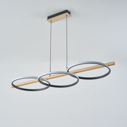 Zuma Line - LED ljusreglerad ljuskrona på textilsladd LED/35W/230V