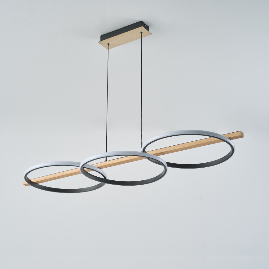 Zuma Line - LED ljusreglerad ljuskrona på textilsladd LED/35W/230V