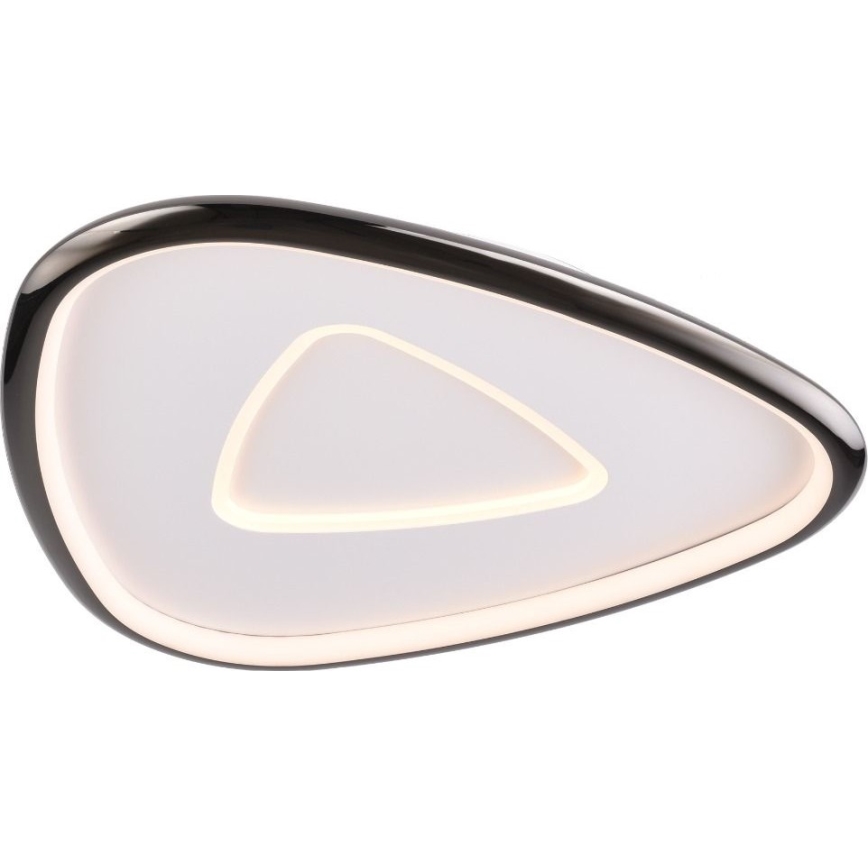 Zuma Line - LED Dimbar taklampa LED/27W/230V 3000K svart skinande krom