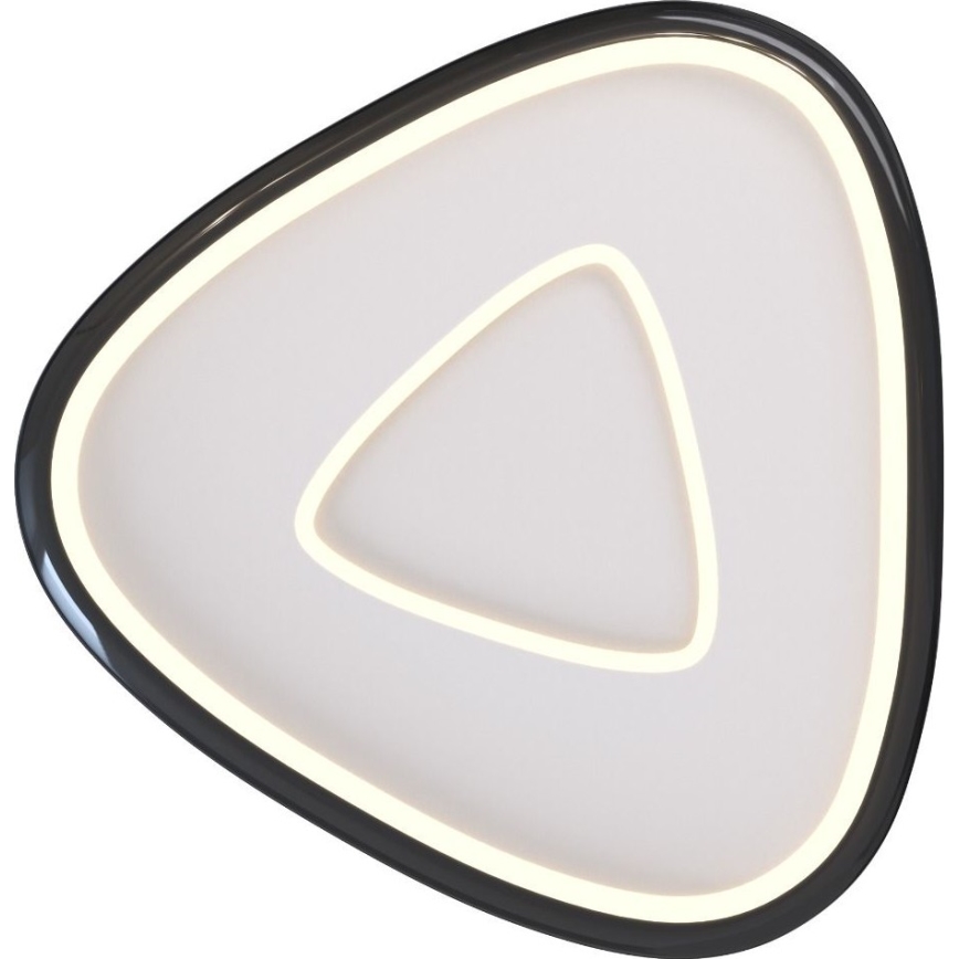 Zuma Line - LED Dimbar taklampa LED/27W/230V 3000K svart skinande krom