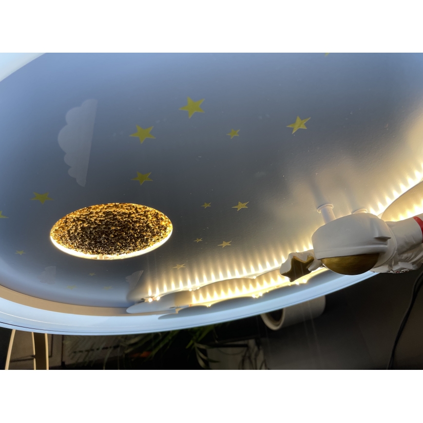 Zuma Line - LED Ljusreglerad dětské Taklampa LED/42W/230V 3000/5700K astronaut