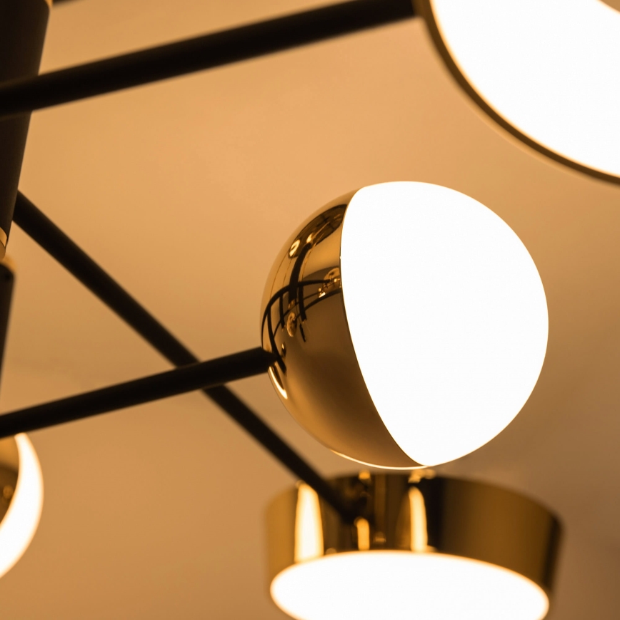 Zuma Line - LED-dimbar ytmonterad taklampa LED/60W/230V guld/svart