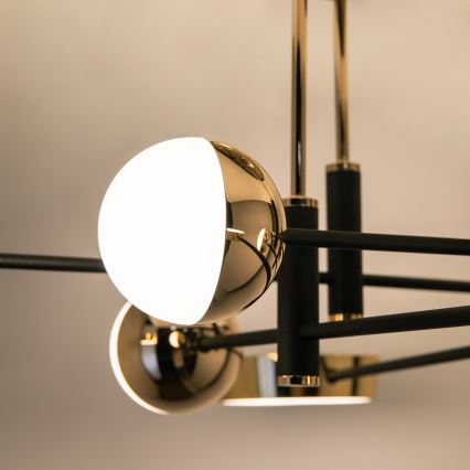 Zuma Line - LED-dimbar ytmonterad taklampa LED/60W/230V guld/svart