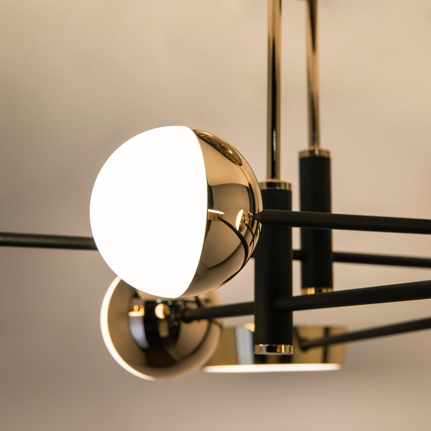 Zuma Line - LED-dimbar ytmonterad taklampa LED/60W/230V guld/svart